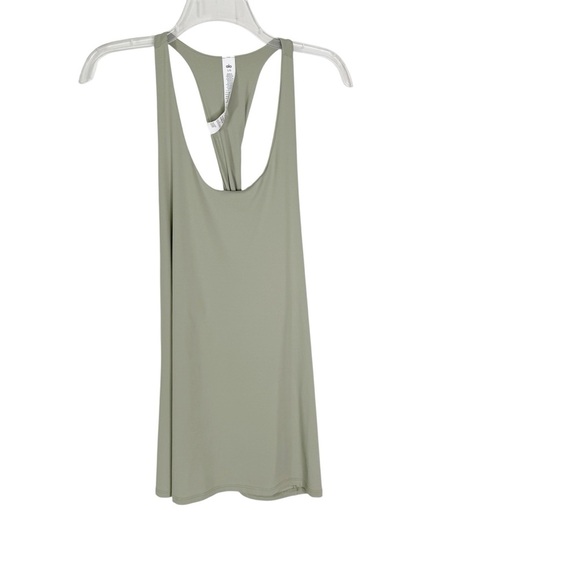 NWT ALO Yoga Don't Get It Twisted Tank in Limestone Size L - Picture 5 of 13